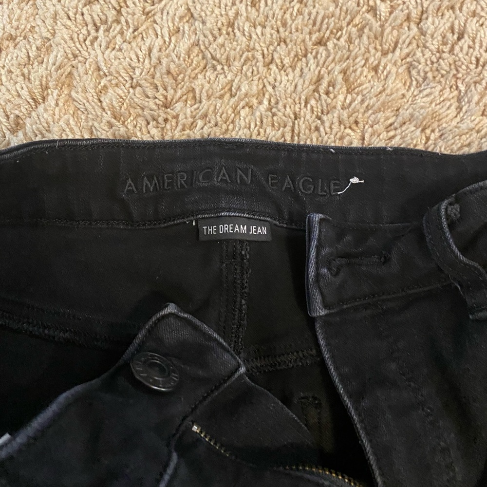 Black American eagle jeans